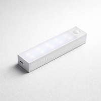 Motion Sensor Lamp Night Light Wireless LED USB Type C Rechargeable Lamp for Kitchen Cabinet Bedroom Wardrobe Staircase Lighting — angle