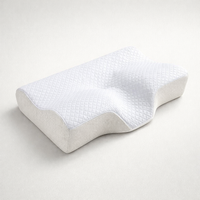 1Pc Memory Foam Cervical Pillow, 2 in 1 Ergonomic Contour Orthopedic Pillow for Neck Pain, Contoured Support Pillows,Neck Pillow — angle
