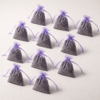 12 Pcs Dried Lavender Sachets Drawers Freshener for Drawers and Closets for Fresh Scents Closet Deodorizer Freshener Dur — angle