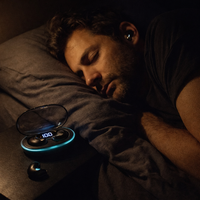 Sleep Wireless Earphone TWS Bluetooth 5.3 Headphones Hidden Earbuds IPX5 Waterproof Noise Reduction Sports Headset — night use